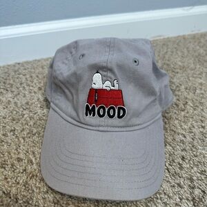 Snoopy mood hat peanuts hat one size adjustable